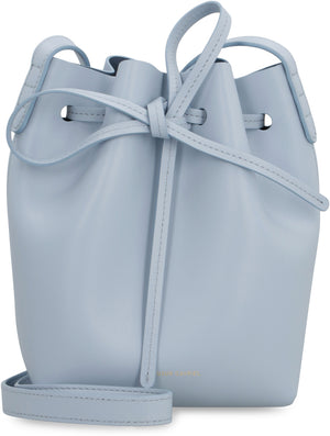 Bucket leather mini crossbody bag-1